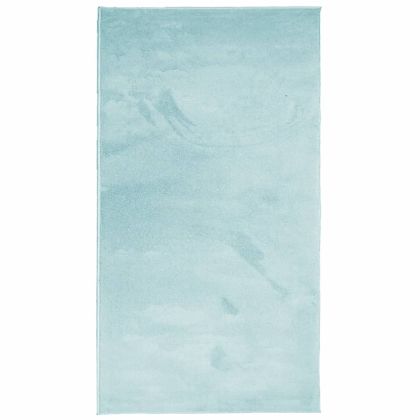 Килим OVIEDO с къс косъм, зелен, 60x110 см