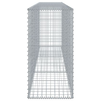Габионна кошница с покритие, 300x50x100 см, поцинковано желязо