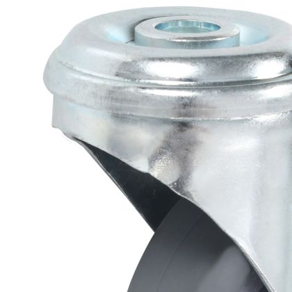 Въртящи се колела с отвори за болт, 4 бр, 75 мм