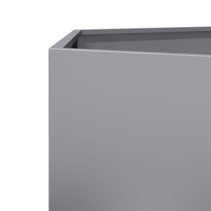 Градинска кашпа, шестоъгълна, 46x40x45 см, поцинкована стомана