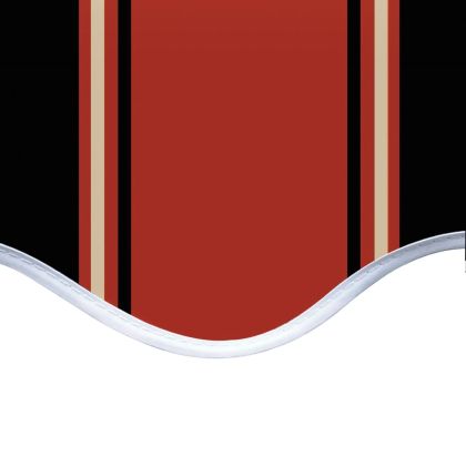 Резервно платнище за тенти, оранжево и кафяво, 4х3,5 м