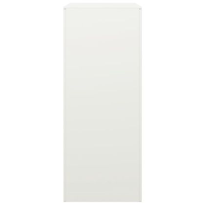 Стойка за дърва за огрев, бяла, 60x40x100 см, стомана