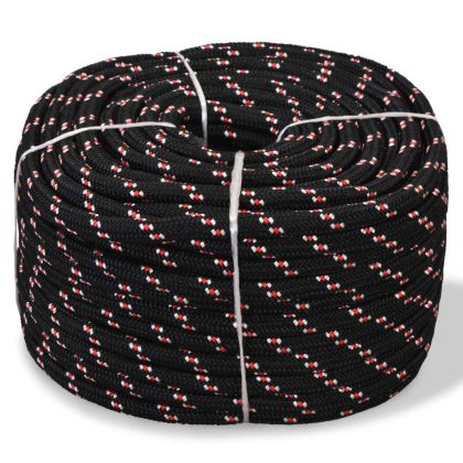 143815 Marine Rope Polypropylene 18 mm 50 m Black