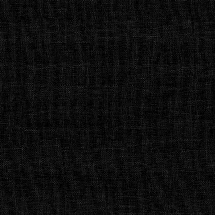 Wingback електрически реклайнер стол, черен, текстил