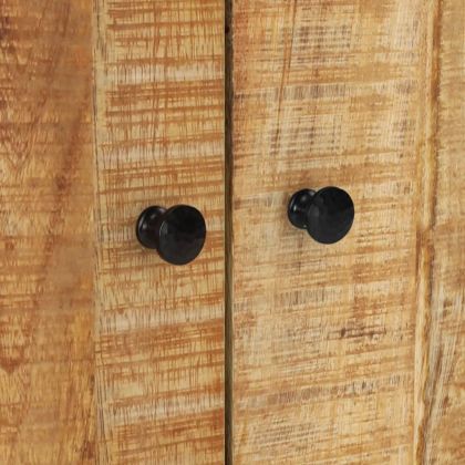 Сайдборд с 2 врати, 60x33x75 см, мангово дърво масив