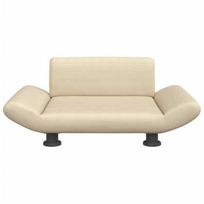 Кучешко легло кремаво 70x45x28 см текстил