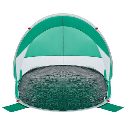 Плажна палатка, морскозелено, изскачаща, водоустойчива
