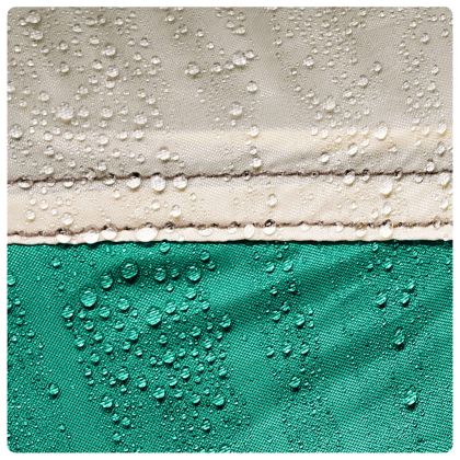 Плажна палатка, 2-местна, морскозелено, изскачаща водоустойчива