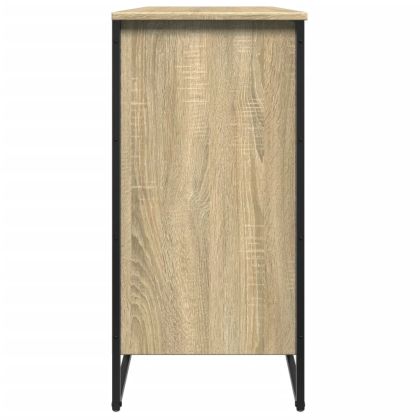 Шкаф за обувки, дъб сонома, 80x38x78 см, инженерно дърво