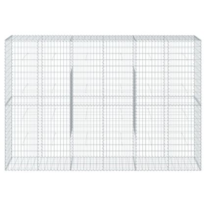 Габионна кошница с покритие, 300x50x200 см, поцинковано желязо