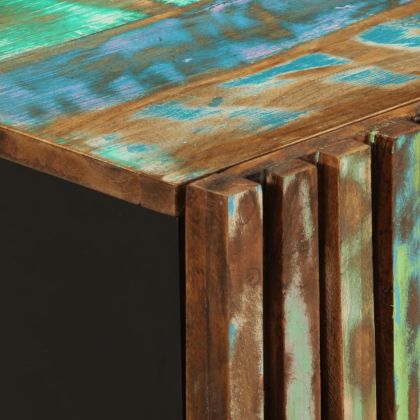 Стенен шкаф за баня 38x34x48 см акация масив