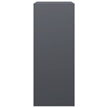 Стойка за дърва за огрев, антрацит, 60x40x100 см, стомана