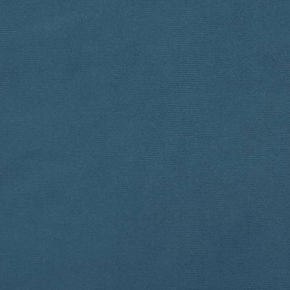 Табла за легло, тъмносиня, 144x5x118/128 см, кадифе