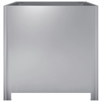 Градинска кашпа, 50x50x50 см, поцинкована стомана