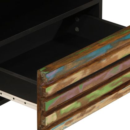 ТВ шкаф, 80x34x46 см, акациево дърво масив