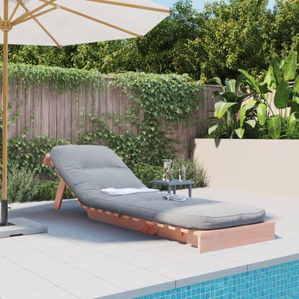 Футон кресло с матрак, 60x206x11 см, дугласко дърво масив