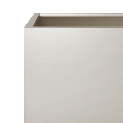 Градински саксии 2 бр. 30x30x30 см Изветряла стомана