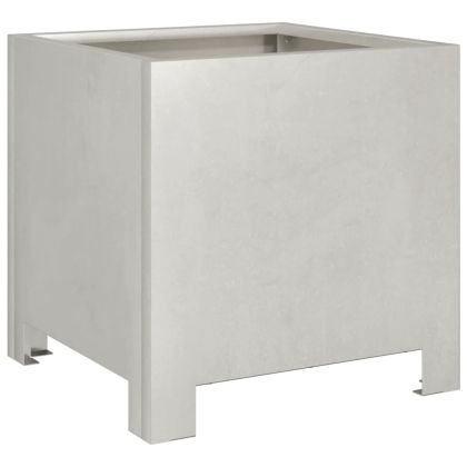 Градинска кашпа, 30x30x30 см, неръждаема стомана