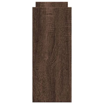 Органайзер за бюро, кафяв дъб, 40x17x41 см, инженерно дърво