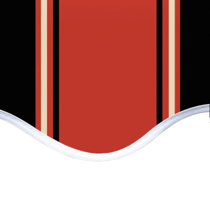 Резервно платнище за тенти, оранжево и кафяво, 5x3,5 м