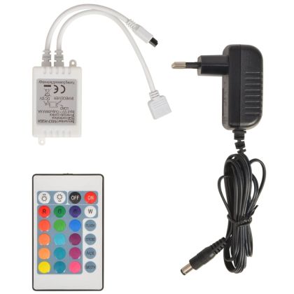 Детско легло “състезателна кола“, LED лента, 90x200 cм, синьо