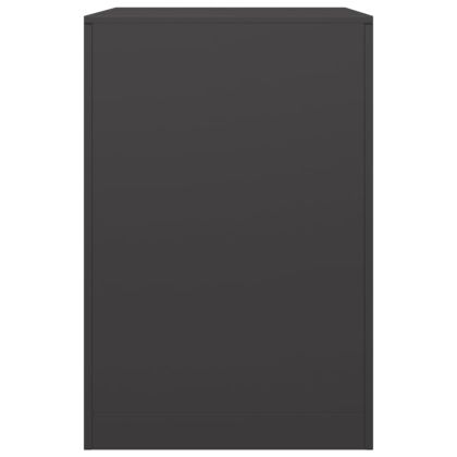 Стойка за дърва, черна, 60x40x60 см, стомана