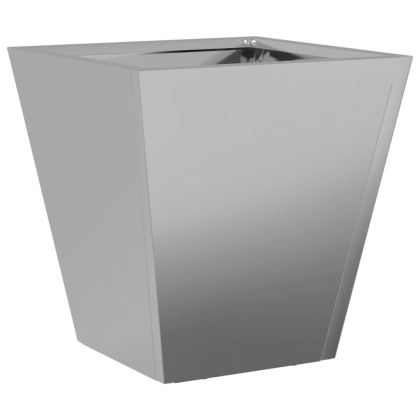 Градинска кашпа, 30x30x30 см, поцинкована стомана