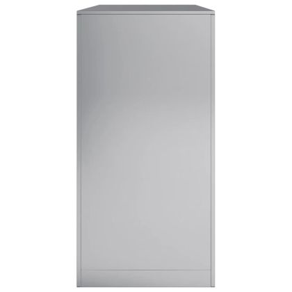 Стойка за дърва за огрев, 100x40x80 см, поцинкована стомана