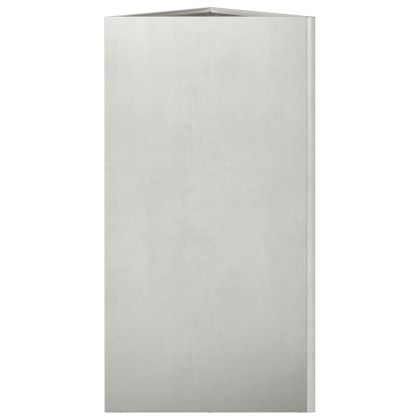 Градинска кашпа, триъгълна 40x34,5x70 см неръждаема стомана