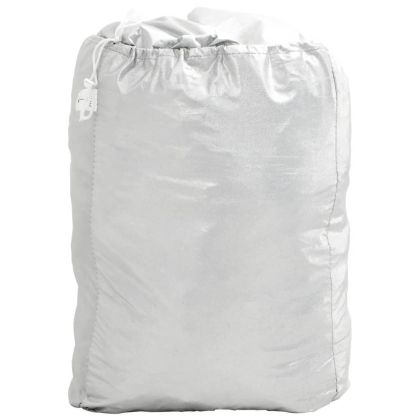 Покривало за кола, за седан, с каишки, цяло, сребрист, XL, PEVA