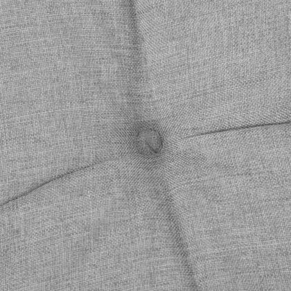 Футон кресло с матрак, восъчнокафяв, 80x206x11 см, бор масив