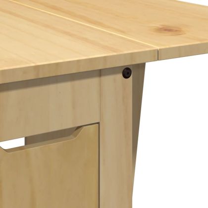 Трапезен комплект пеперуда Corona 5 части сгъваем борово дърво