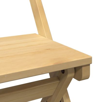 Трапезен комплект пеперуда Corona 5 части сгъваем борово дърво