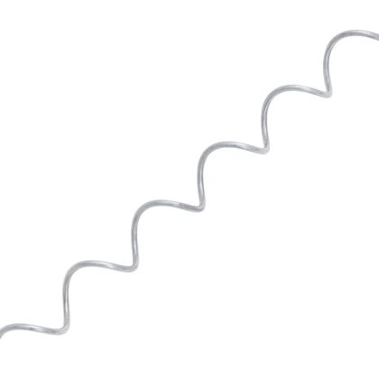 Спирали за габион, 24 бр, поцинкована стомана, 100 см
