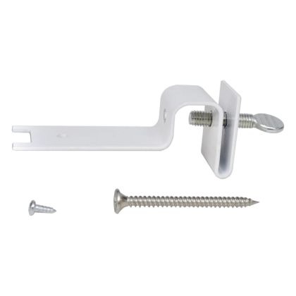 Външни соларни лампи за ограда 12 бр LED бели