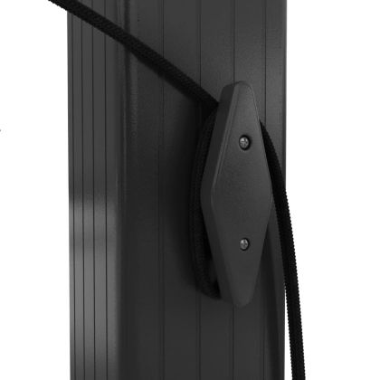 Градинска пергола с прибиращ се покрив, 4x3 м, антрацит