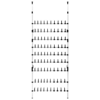 Телескопична поставка за обувки с алуминиеви пръти