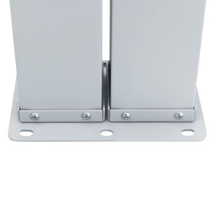 Прибираща се странична тента, черна, 120x1000 см