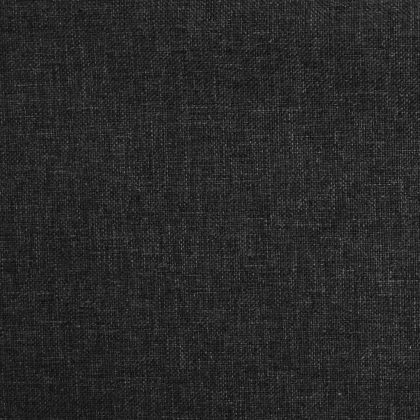 Бар табуретки, 2 бр, черни, текстил