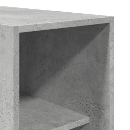 Гардероб, бетонно сив, 30x50x200 см, инженерно дърво