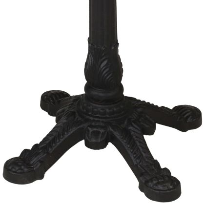 Бистро маса, Ø60x76 см, грубо мангово дърво