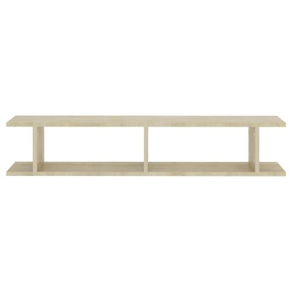 Стенни рафтове, 2 бр, дъб сонома, 105x18x20 см, инженерно дърво