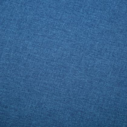 3-местен диван тапицерия от текстил 172x70x82 см син