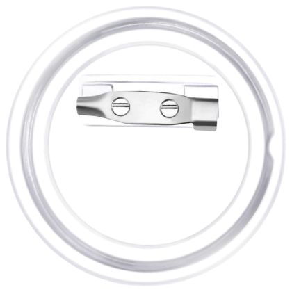 Комплект бутонни значки със закопчалки 100 бр акрил 37 мм