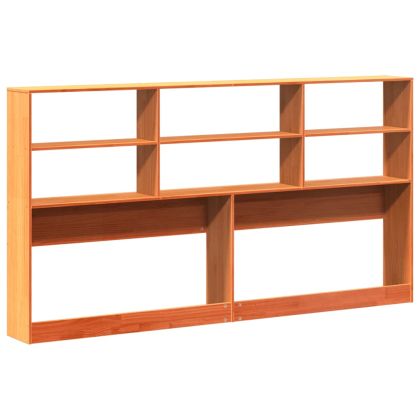 Горна табла с място за съхранение, 180 см, масивно дърво бор