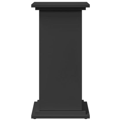 Стойка за витрини със съхранение 31x30x60 см инженерно дърво