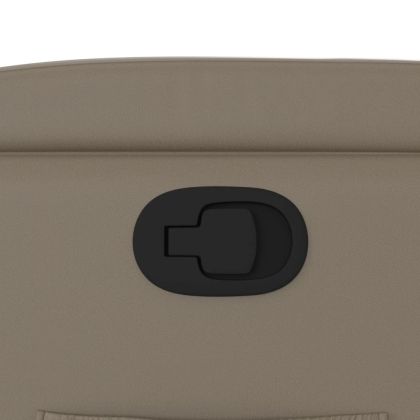 Изправящ реклайнер стол, капучино, изкуствена кожа