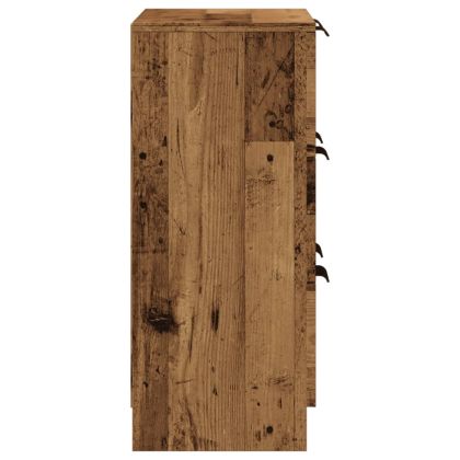 Сайдборд, старо дърво, 60x30x70 см, инженерно дърво