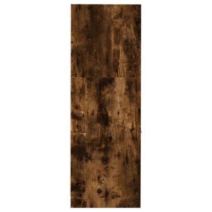 Шкаф органайзер, опушен дъб, 30x41x118 см, инженерно дърво