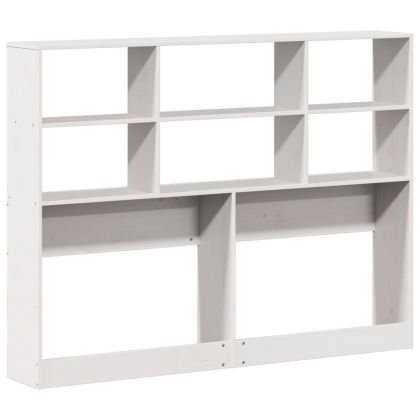 Горна табла с място за съхранение, 160 см, масивно дърво бор